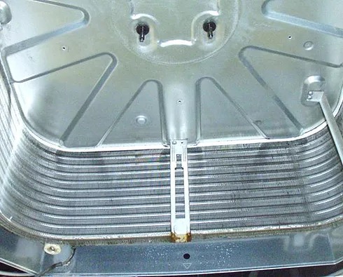熱交換器コイル洗浄後